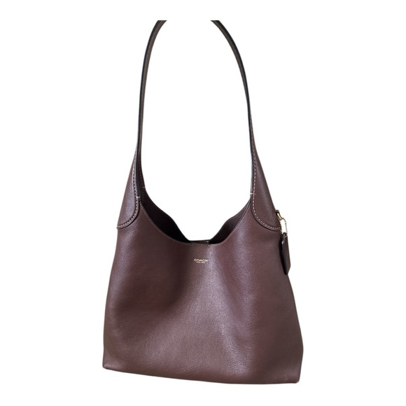 Coach Brooklyn 34 Shoulder Bag in Maple - Picture 4 of 11